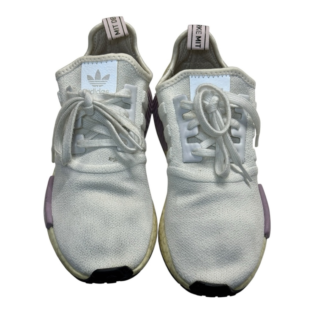 Adidas Cream and Purple Sneakers CB2